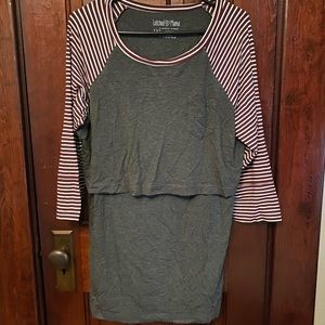 Nursing Quarter Sleeve Shirt